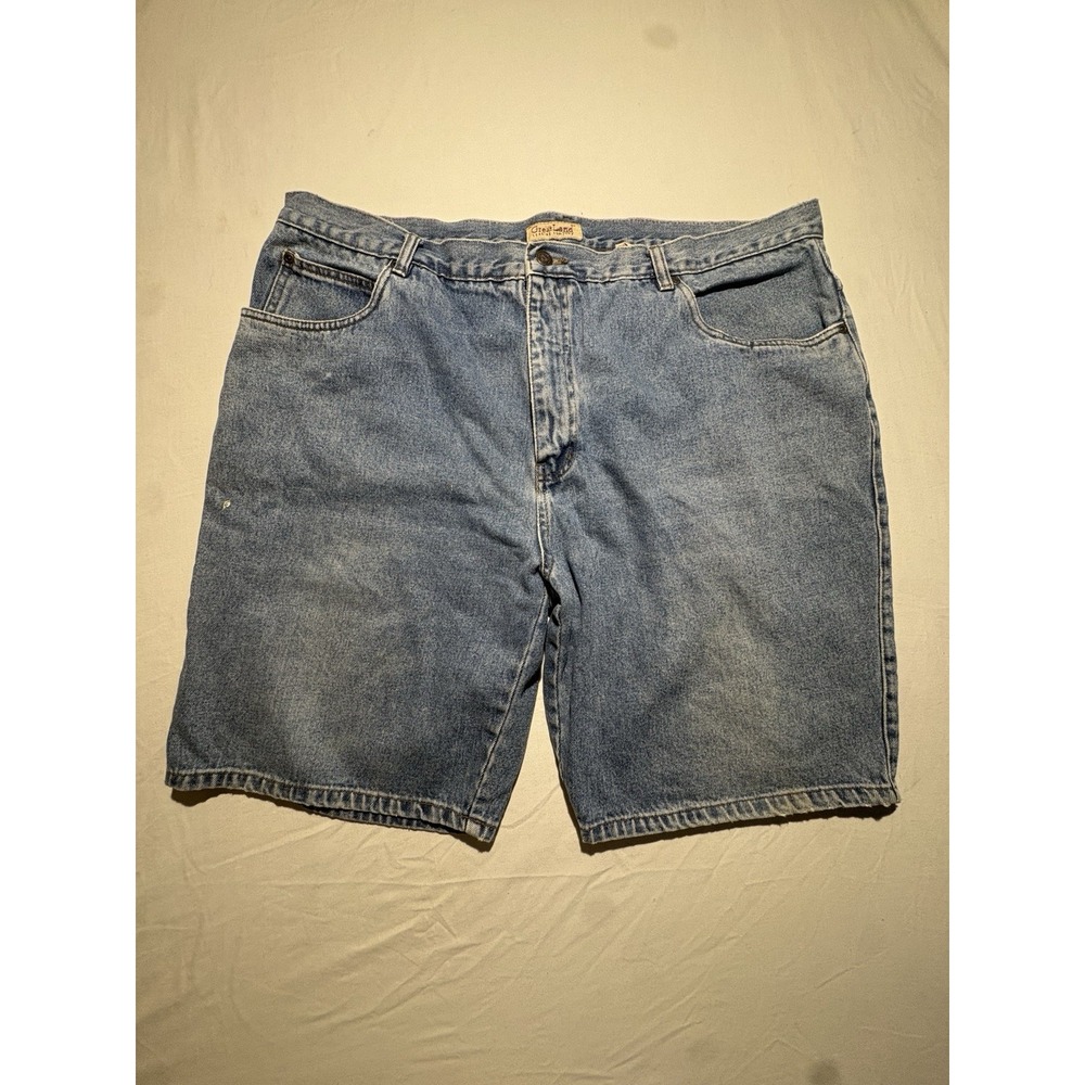 Great Land Trading Co Denim Shorts Men's Size 42 Blue Relaxed Fit 100% Cotton